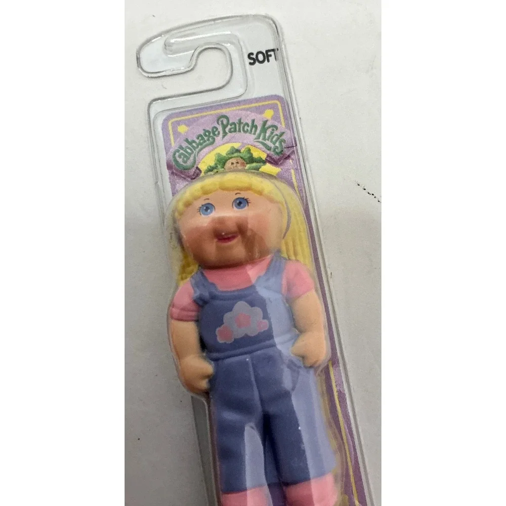 Cabbage Patch Kids Vintage 2005 Zooth Toothbrush Set Character‎ Handle Soft NWT